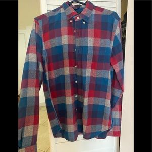 J crew plaid button down